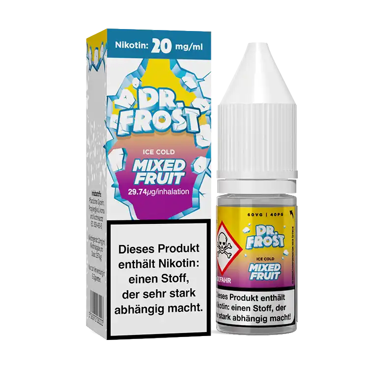 Dr. Frost Nikotinsalz Liquid 10 ml Cold Mixed Fruit 20 mg