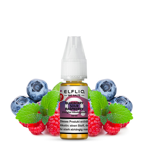 Elfbar ELFLIQ Nikotinsalz Liquid 10 ml Blueberry Sour Raspberry