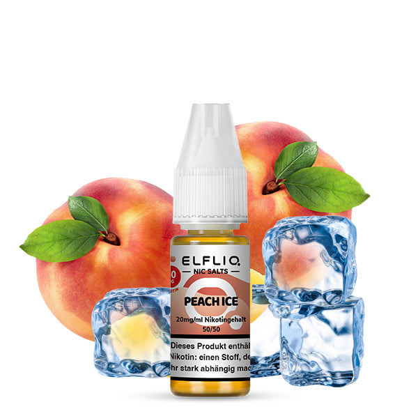 Elfbar ELFLIQ Nikotinsalz Liquid 10 ml Peach Ice