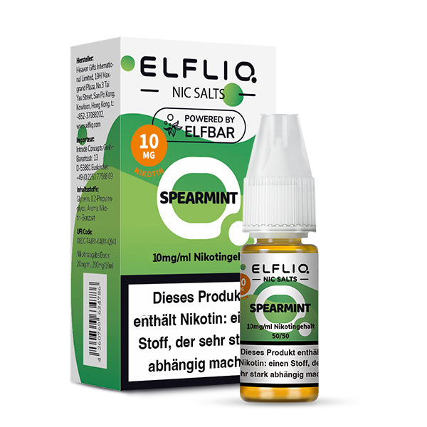 Elfbar ELFLIQ Nikotinsalz Liquid 10 ml Spearmint