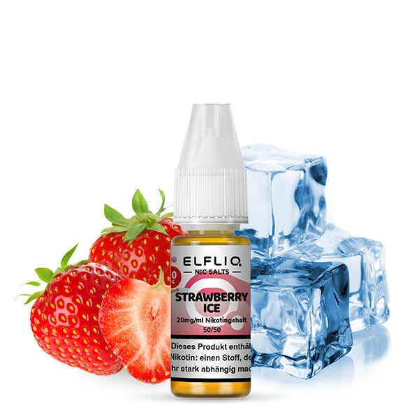 Elfbar ELFLIQ Nikotinsalz Liquid 10 ml Strawberry Ice