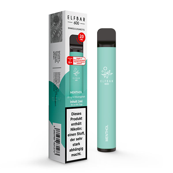 Einweg E-Zigarette Elfbar 600 Menthol