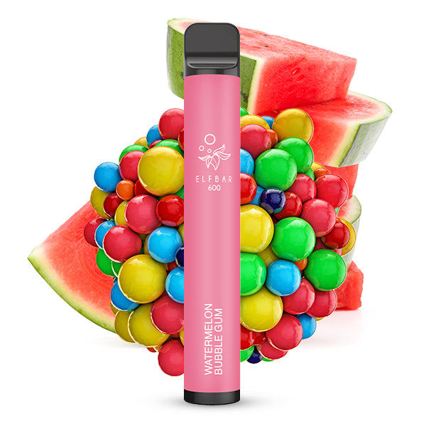 Einweg E-Zigarette Elfbar 600 Watermelon Bubblegum