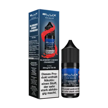Elux Nikotinsalz Liquid 10ml - 20mg/ml - Blueberry Cherry Cranberry