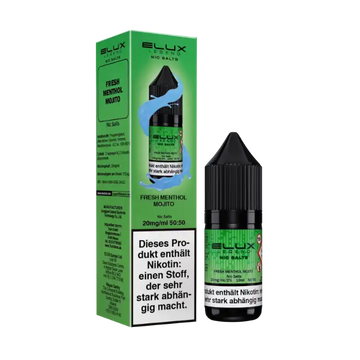 Elux Nikotinsalz Liquid 10ml - Fresh Menthol Mojito