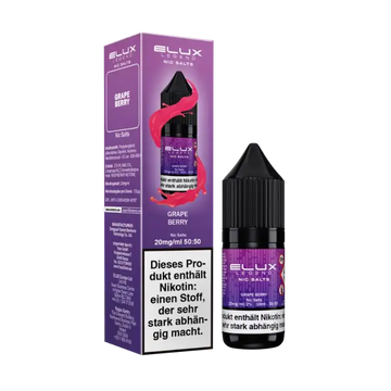 Elux Nikotinsalz Liquid 10ml - Grape Berry