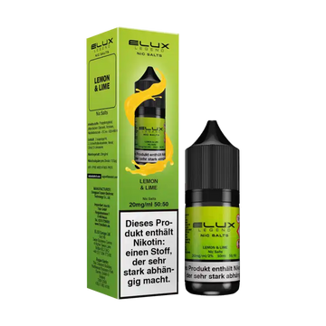 Elux Nikotinsalz Liquid 10ml - 20mg/ml - Lemon & Lime