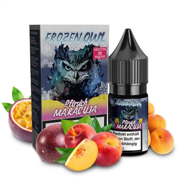 Frozen Owl Nikotinsalz Liquid 10ml - Pfirsich Maracuja 20mg