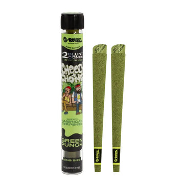 G-Rollz 2 Terpene Infused Blunt Cones - Green Punch