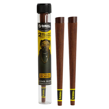 G-Rollz 2 Terpene Infused Herbal Blunt Cones - Dutch Blend