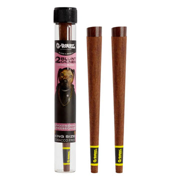G-Rollz 2 Terpene Infused Herbal Blunt Cones - Strawberry Chee$cake