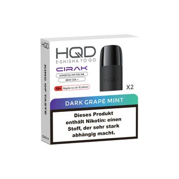 HQD Cirak prefilled Pod - Dark Grape Mint