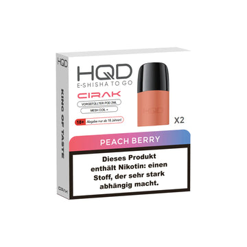 HQD Cirak prefilled Pod - Peach Berry