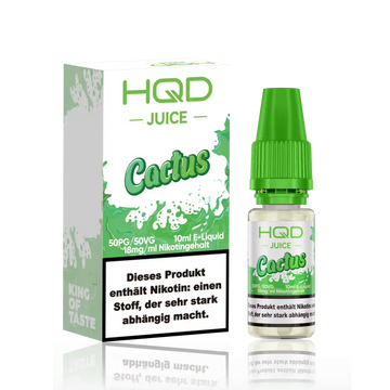 HQD Juice Nikotinsalz Liquid 10ml - Cactus