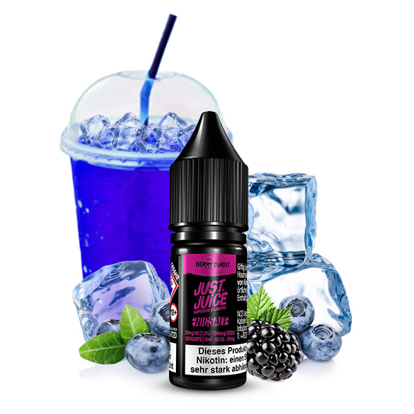 Just Juice Nikotinsalz Liquid 10 ml Berry Burst