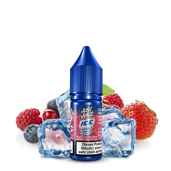 Just Juice Nikotinsalz Liquid 10 ml Wild Berries Aniseed Ice