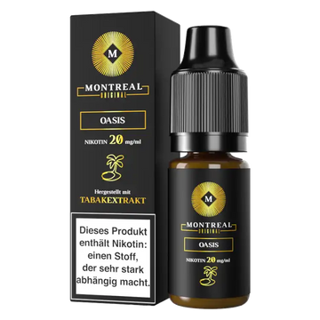 Montreal Original Nikotinsalz Liquid 10ml - Oasis 20mg