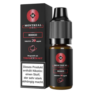 Montreal Original Nikotinsalz Liquid 10ml - Rodeo 20mg