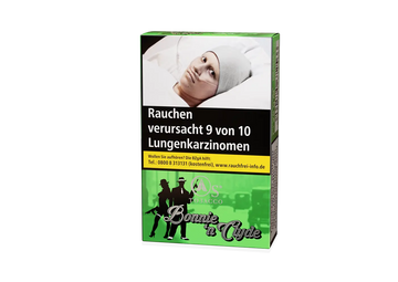 O's Tobacco 25g Shisha Tabak - Bonnie 'n Clyde