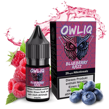 Owliq Nikotinsalz Liquid 10ml - Blue Razz 20mg