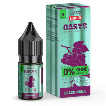 Revoltage - OASYS - Nikotinsalz Liquid 10ml - Black Nana 0mg