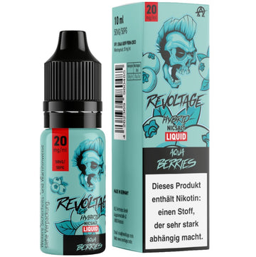 Revoltage Nikotinsalz Liquid 10 ml Aqua Berries 20 mg
