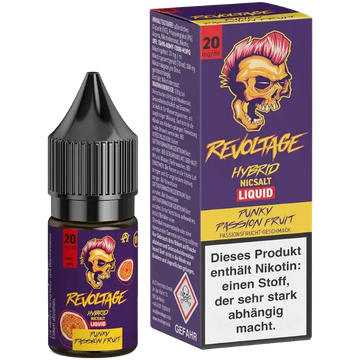 Revoltage Nikotinsalz Liquid 10ml - Punky Passion Fruit 20mg
