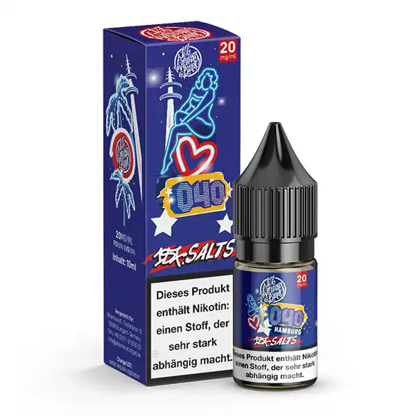 187 Nikotinsalz Liquid 10ml - 040 Hamburg 20mg