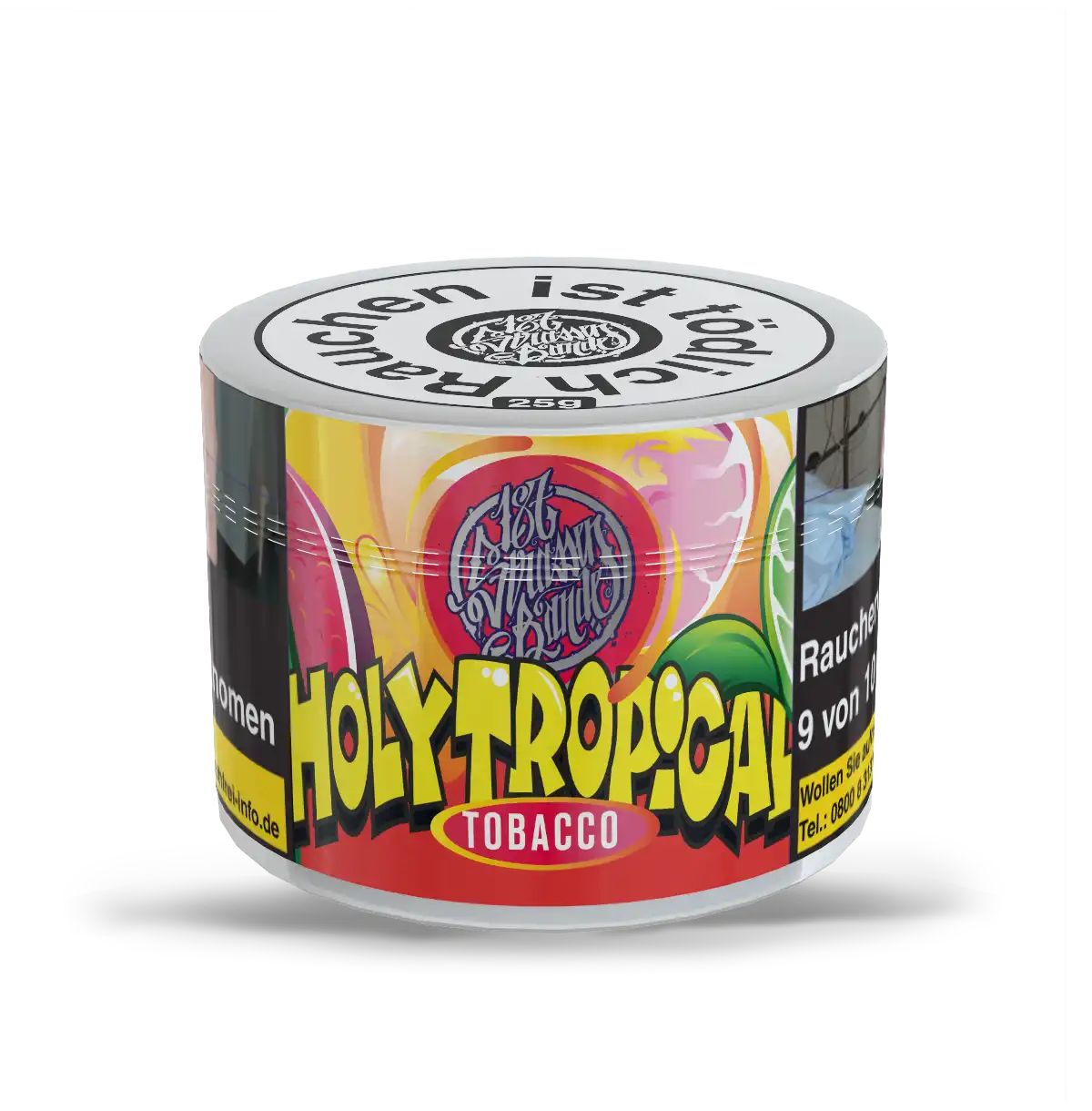 Shisha Tabak 187 Tobacco 25g Holy Tropical