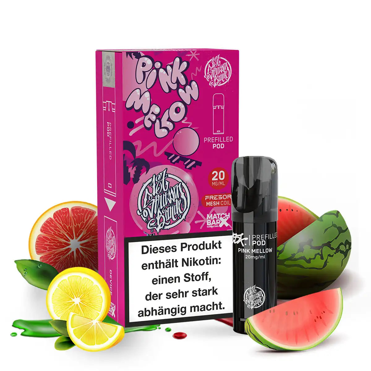 187 prefilled Pod - Pink Mellow