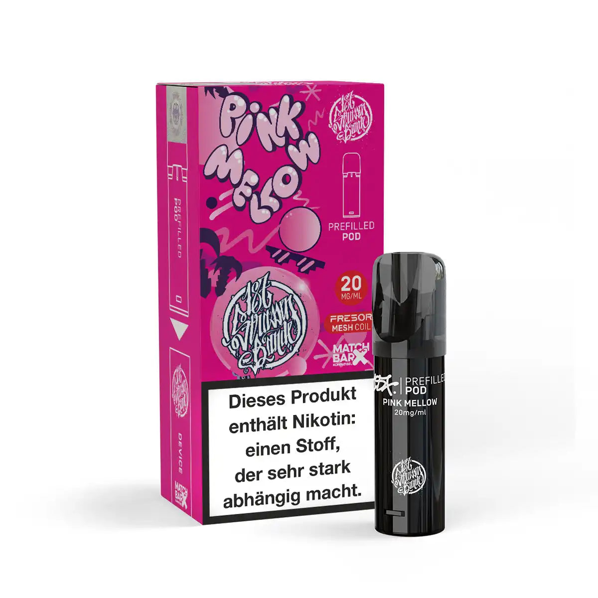 187 prefilled Pod - Pink Mellow