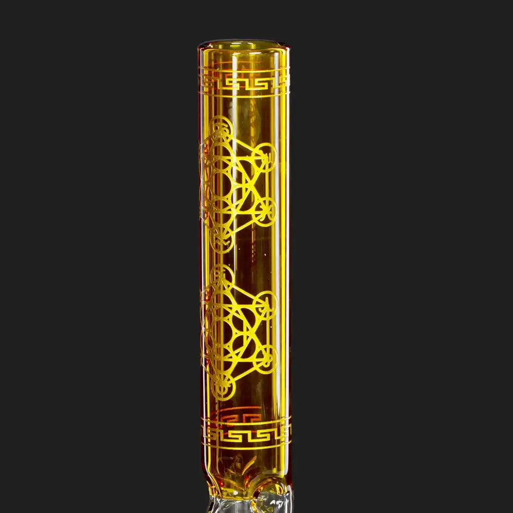 Amsterdam - Heavy Base Geometric Art Series Bong - H:40cm - Ø:50mm - Schliff:18.8mm