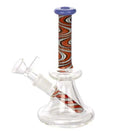 Amsterdam - Mixed Bubbler Bong - H:16cm - Ø:25mm - Schliff:14.5mm