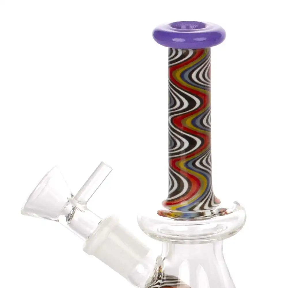 Amsterdam - Mixed Bubbler Bong - H:16cm - Ø:25mm - Schliff:14.5mm