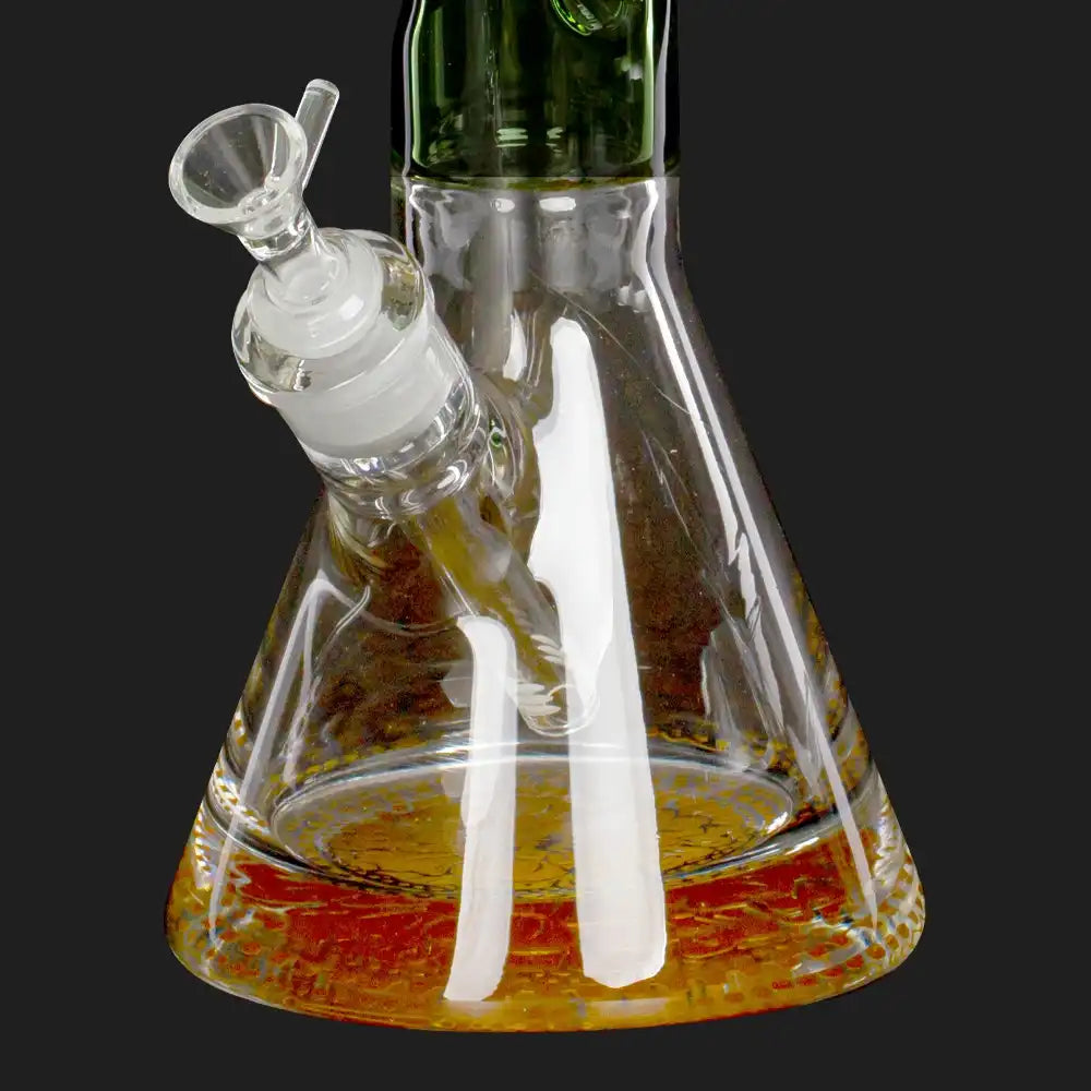 Amsterdam - Golden Knight Beakers Clear Bong - H:40cm - Ø:50mm - Schliff:18.8mm