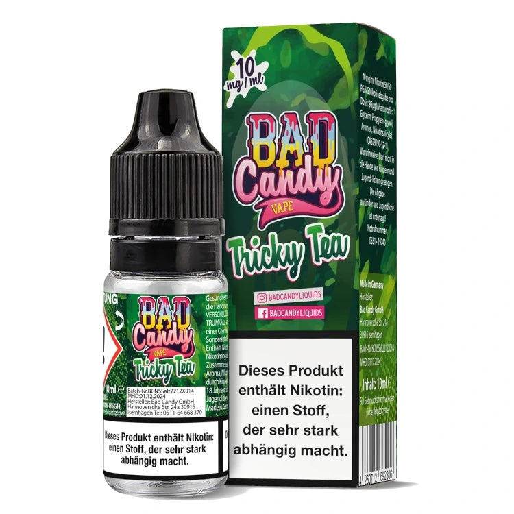 Bad Candy Nikotinsalz Liquid 10ml Tricky Tea 10 mg