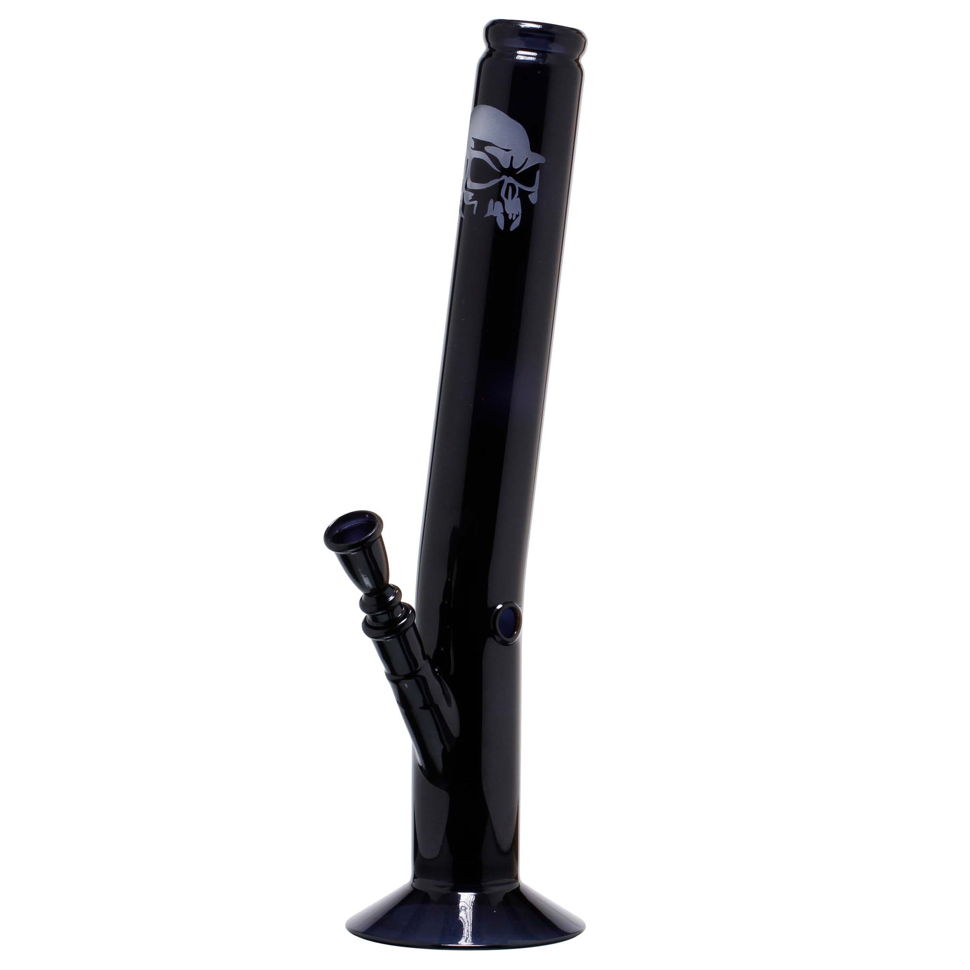 Black Art Glass Bong H: 42 cm