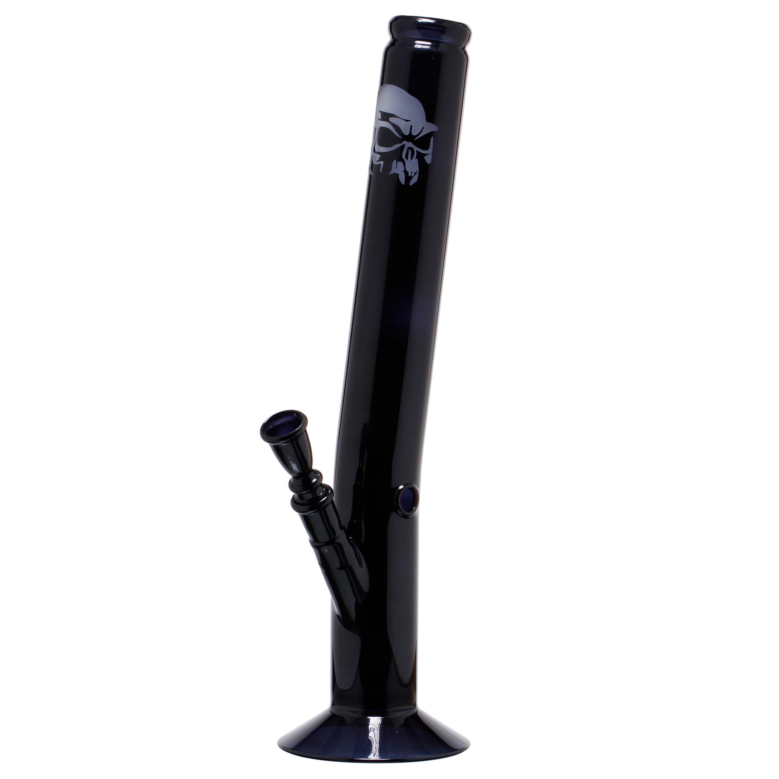 Black Art Glass Bong H: 42 cm