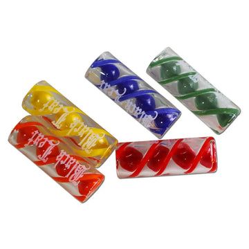 Black Leaf Glas Tip bunt 11mm