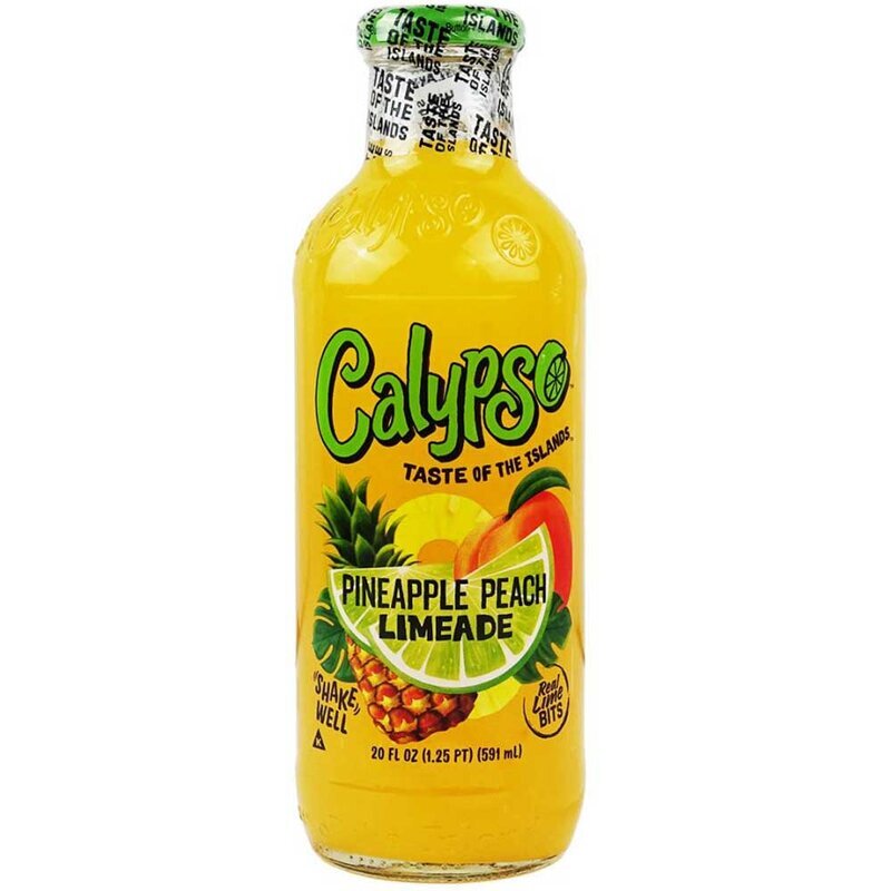 Calypso Pineapple Peach Lemonade 473ml