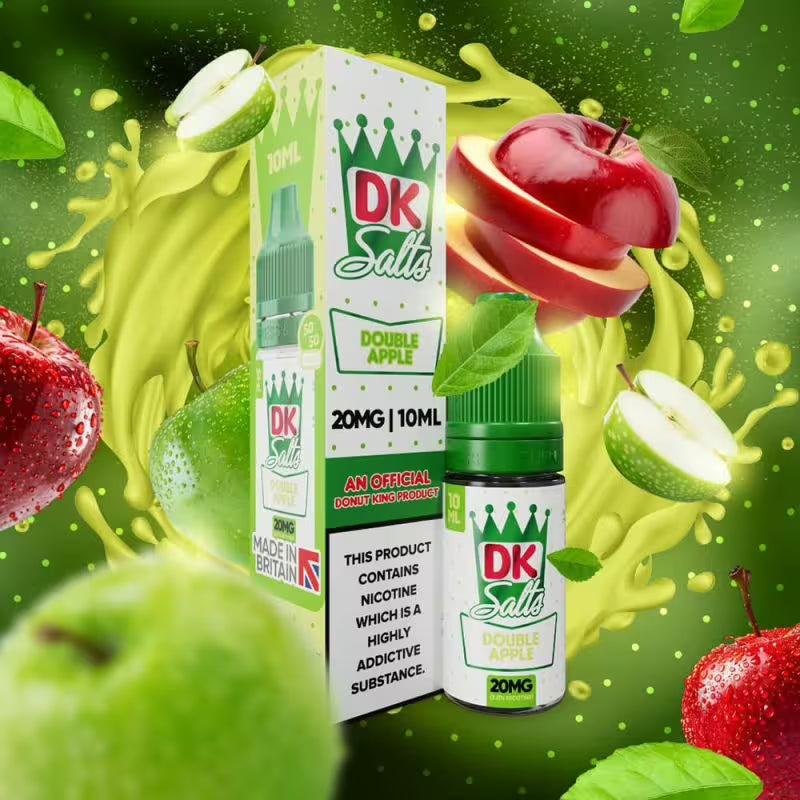 DK Salts Nikotinsalz Liquid 10ml - Double Apple 20mg