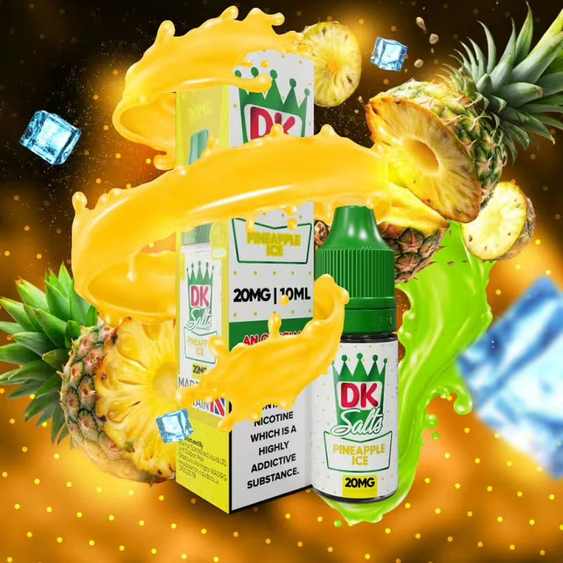 DK Salts Nikotinsalz Liquid 10ml - Pineapple Ice 20mg