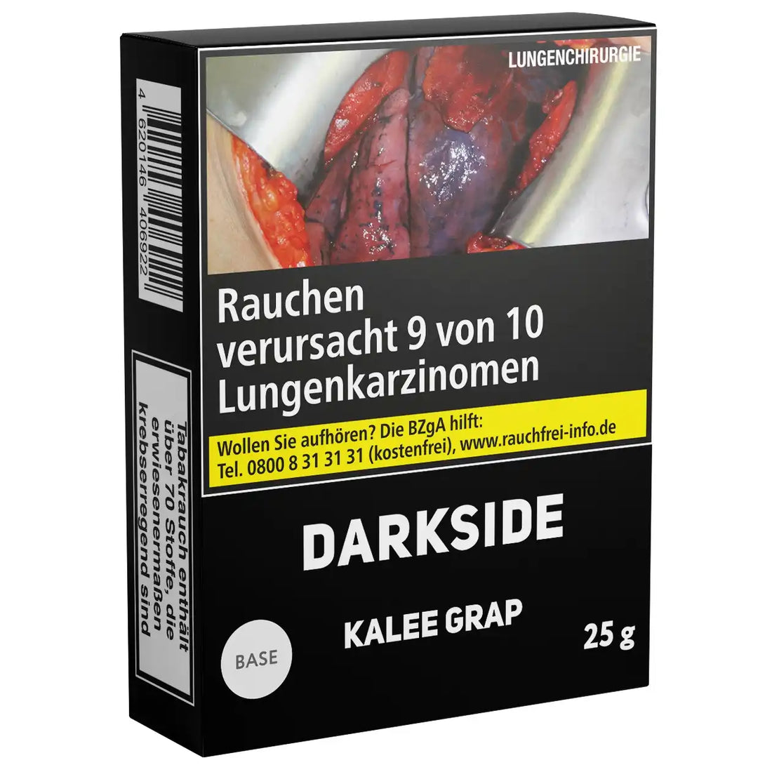 Shisha Tabak Darkside Base 25g Kalee Grap