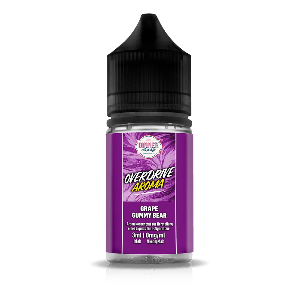Dinner Lady Overdrive Aroma - Grape Gummy Bear 3ml