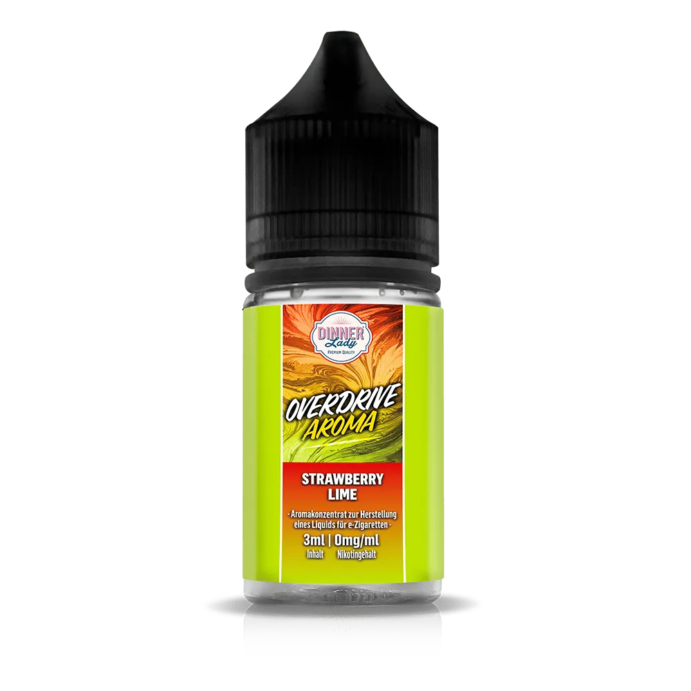 Dinner Lady Overdrive Aroma - Strawberry Lime 3ml