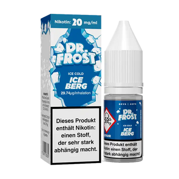 Dr. Frost Nikotinsalz Liquid 10 ml Cold Ice Berg 20 mg