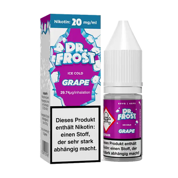 Dr. Frost Nikotinsalz Liquid 10 ml Cold Grape 20 mg
