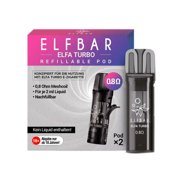 ELFA TURBO refillable Pod - 2 Stück