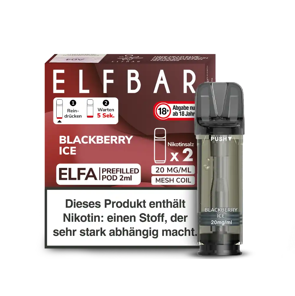 ELFA prefilled Pod - 2 Stk. - Blackberry Ice