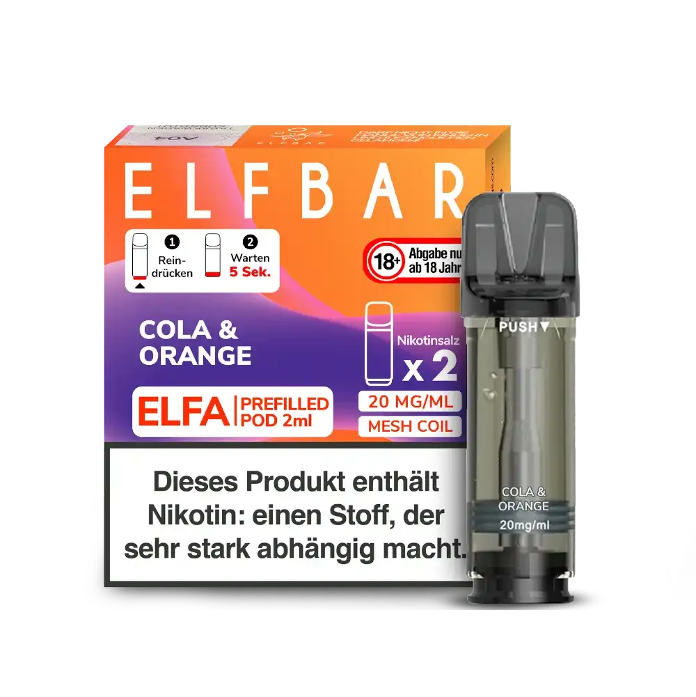 ELFA prefilled Pod - 2 Stk. - Cola Orange